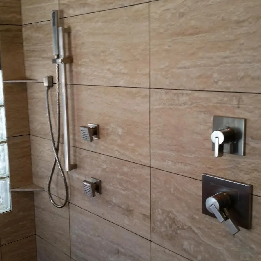 Shower fixture installation for Frozen Pipe Repair in Beacon
